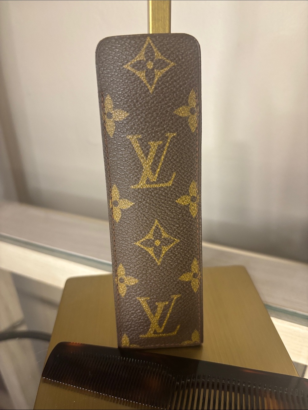 Louis Vuitton Monogram Comb Case with COA - Picture 3 of 10